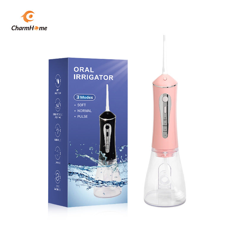 Portable Oral Irrigator – 3 Modes Cordless Water Flosser for Deep Cleaning & Gum Care
